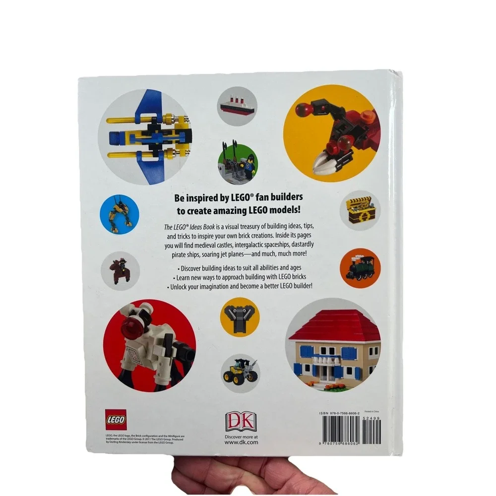 LEGO‎ Ideas Book : Unlock Your Imagination by Daniel Lipkowitz (2011, Hardcover)